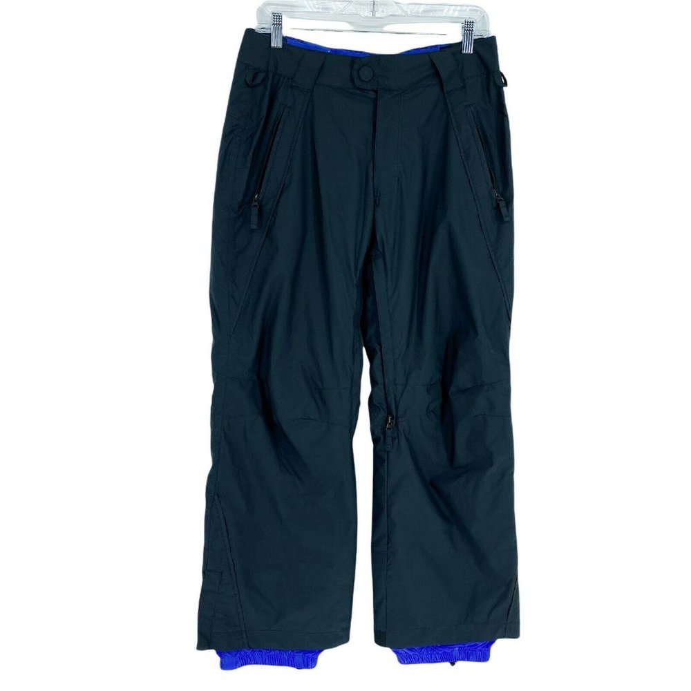 Powder Room Microlight Ski Snow Pants Womens Size Small Black Winter Lin…